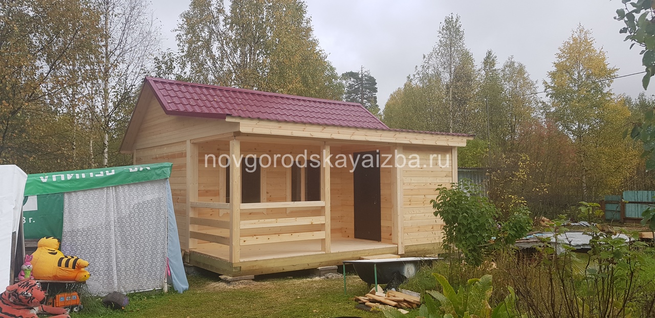 Недорогие дачные домики эконом класса